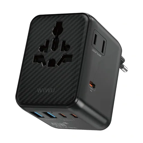 WiWU Wi-UA010 45W GaN Aramid Fiber Warriors 45W GaN Plug Adapter