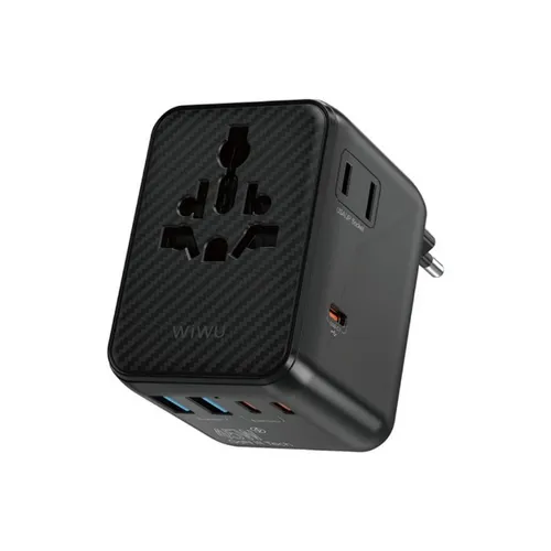 WiWU Wi-UA010 45W GaN Aramid Fiber Warriors 45W GaN Plug Adapter