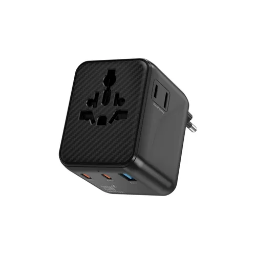 WiWU Wi-UA011 25W Gan Aramid Fire Warriors 25W GaN Travel UK Adapter