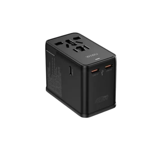 WiWU WI-UA014 45W GAN Universal Plug Adapter