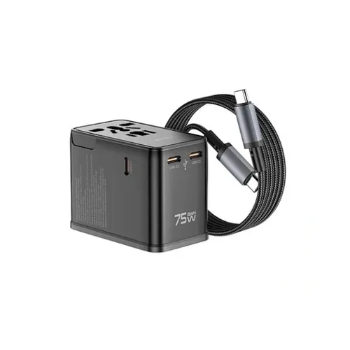 WIWU Wi-UA015 75W GaN Universal Travel Adapter