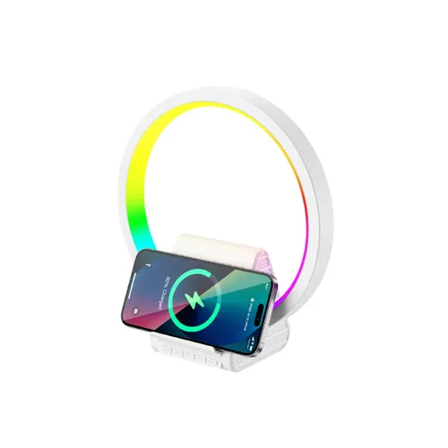 Wiwu Wi-W021 Syscan Wireless Charging Ambient Speaker 15W