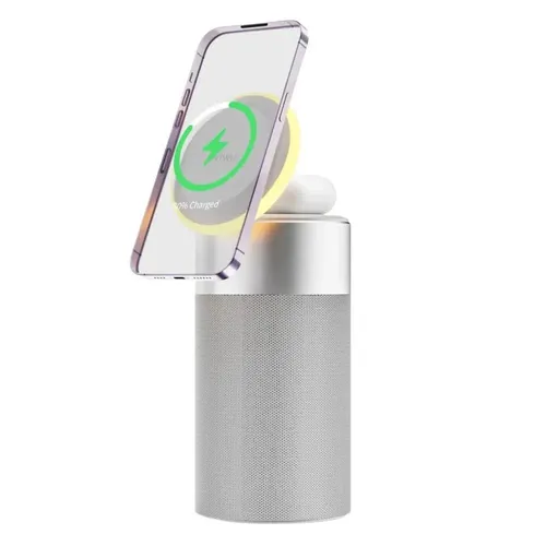 WiWU Wi-W022 3 in 1 Wireless Charger Speaker
