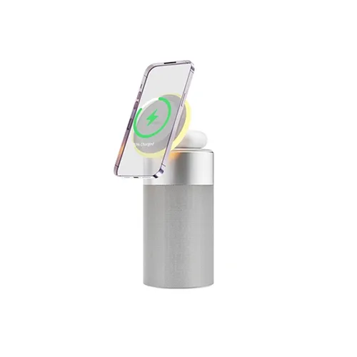 WiWU Wi-W022 Portable Speaker with 15W Wireless Charger