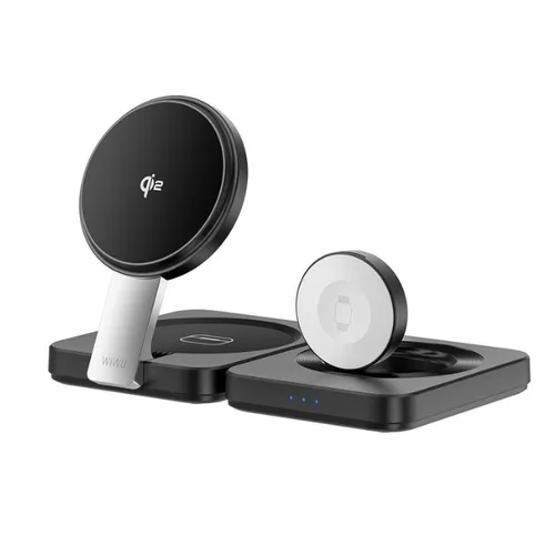 Wiwu WI-W028 3 In 1 Folding Wireless Charger