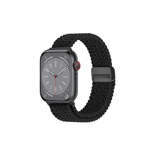 Wiwu WI-WB004 Braid Magnetic iWatch Band – Black