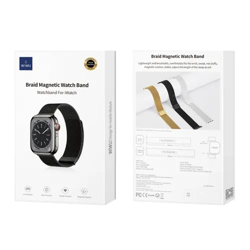 Wiwu Wi-WB005 Milanese Magnetic Watch Band 42/44/45/49mm Series 1-8 / SE