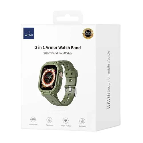 Wiwu WI-WB014 2 In 1 Armor Watch Band 49mm