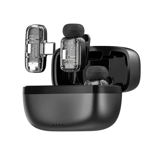 WiWU WI-WM 008 Dual Wireless Lavalier Microphone
