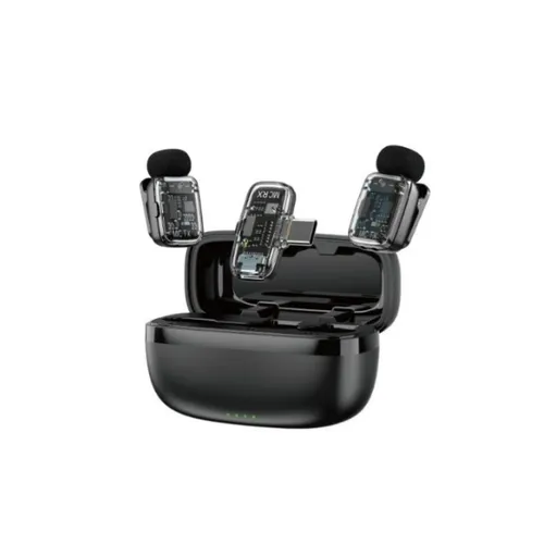 WiWU WI-WM008 Dual Wireless Lavalier Microphone