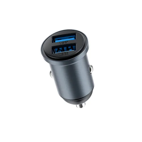 WiWU Wi‑CC031 Nano Lite 12W Dual USB Fast Car Charger