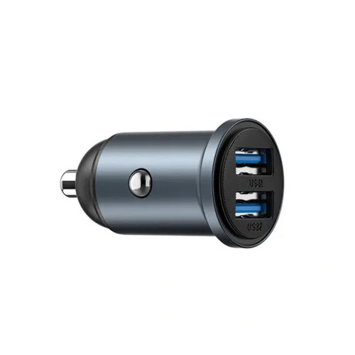 WiWU Wi‑CC031 Nano Lite 12W Dual USB Fast Car Charger