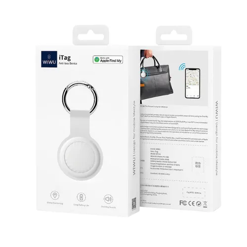 Wiwu WT-02 iTag Anti Loss Device White