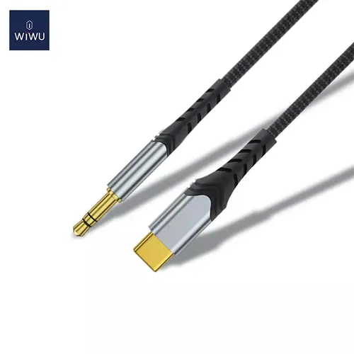 WiWU YP-03 3.5mm to USB-C AUX Stereo Adapter Cable