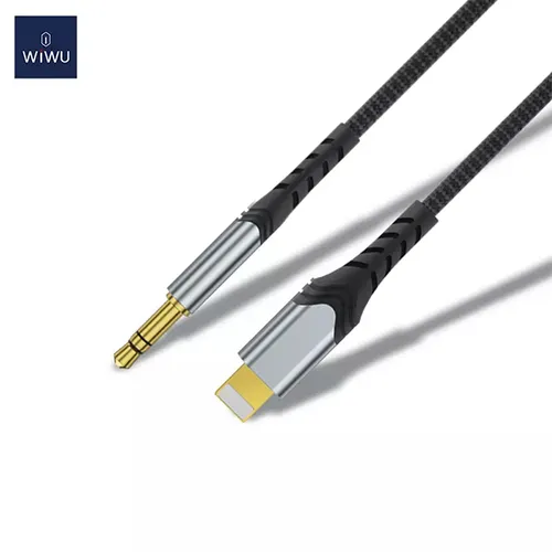 WiWU YP02 3.5mm to Lightning AUX Stereo Adapter Cable