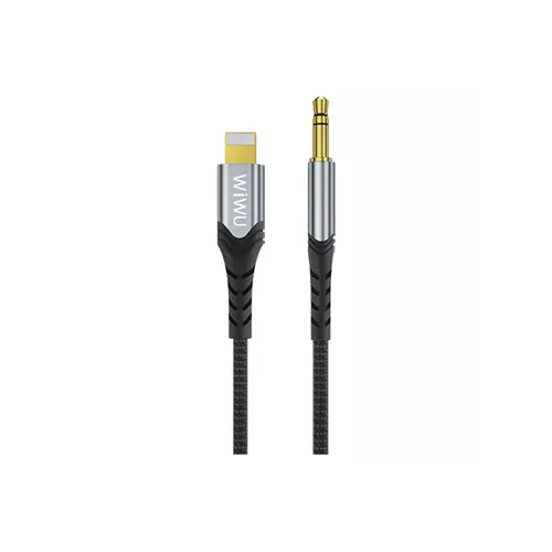 WiWU YP02 3.5mm to Lightning AUX Stereo Adapter Cable
