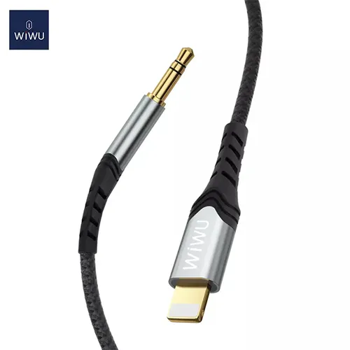 WiWU YP02 3.5mm to Lightning AUX Stereo Adapter Cable