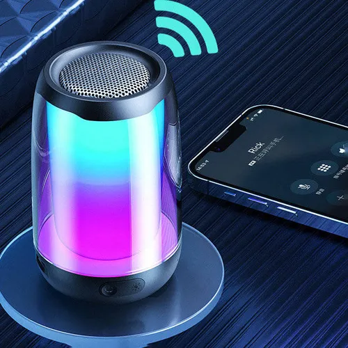 WK Portable Speaker with RGB Lights (D31)