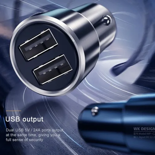 WK Tikin Series 2 USB Car Charger (WP-C25)