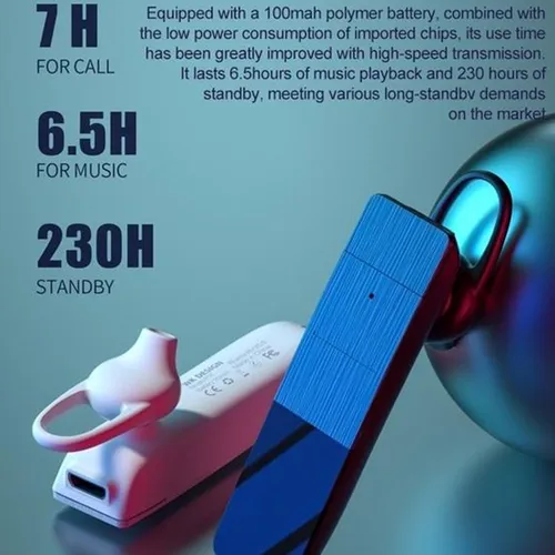WK Wekome P16 Bluetooth 5.0 Unilateral Wireless Earphones