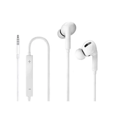 WUW R124 Streamlined Airpod Pro Style 3.5mm Earphones