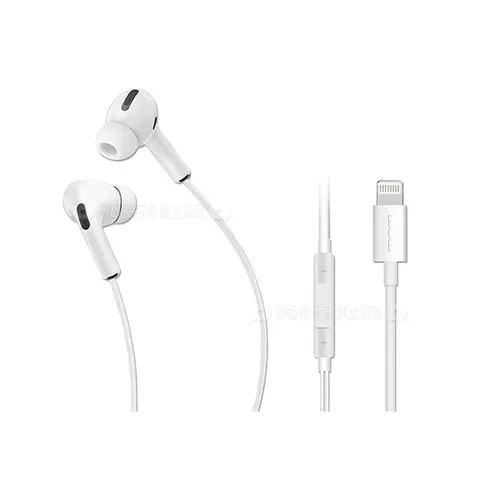 WUW R125 Streamlined Airpod Pro Style Lightning Earphones