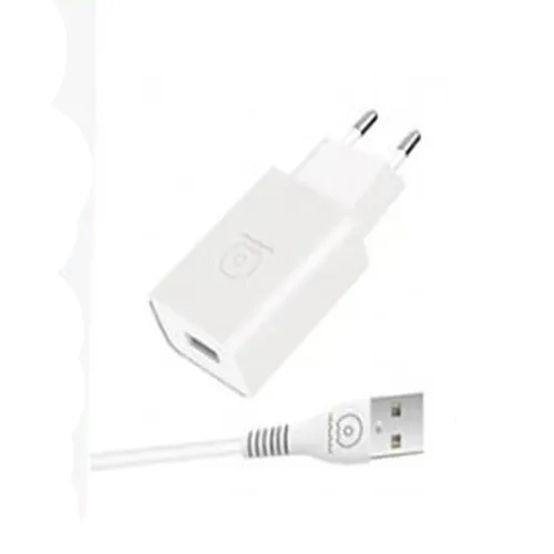 WUW T52 USB 2.4A Charger with Micro USB Cable