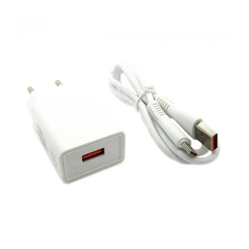 WUW T52 USB 2.4A Charger with Type-C Cable