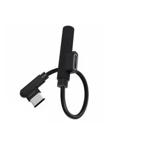 WUW X107 2-in-1 Type-C Audio Adapter