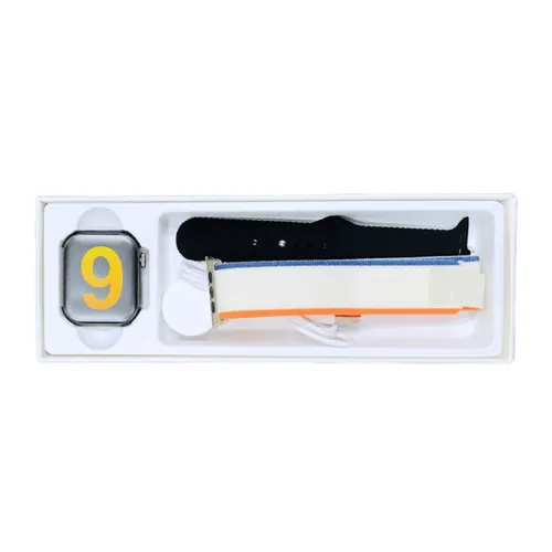 X-Inova HK9 Pro Max Plus Smart Watch - Black/Orange