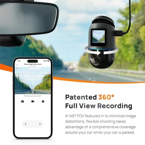 Xiaomi 70mai Omni 128GB Dash Cam