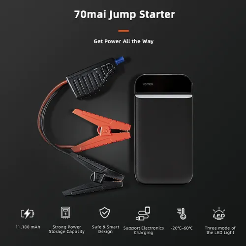 Xiaomi 70mai PS01 11100mAh Emergency Portable Car Jump Starter