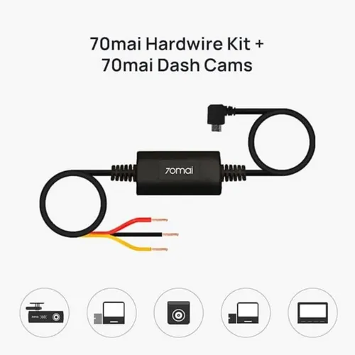 Xiaomi 70MAI UP02 Hardwire Kit for Dash Cam 3/ S500/ A800S/ A500S/ A400