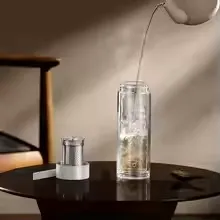 Xiaomi Double-Layer Glass Portable Coffee Cup – 400ml