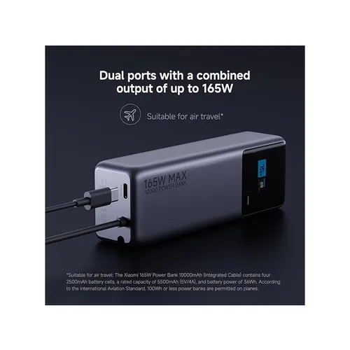 Xiaomi Mi 165W 10000mAh Ultra-Fast Charging Power Bank