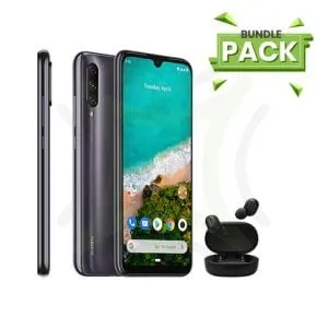 Xiaomi Mi A3 (2019) + Redmi AirDots – Bundle Pack