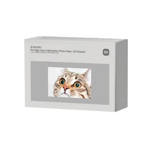 Xiaomi Portable Dye-Sublimation Photo Paper 20 Sheets
