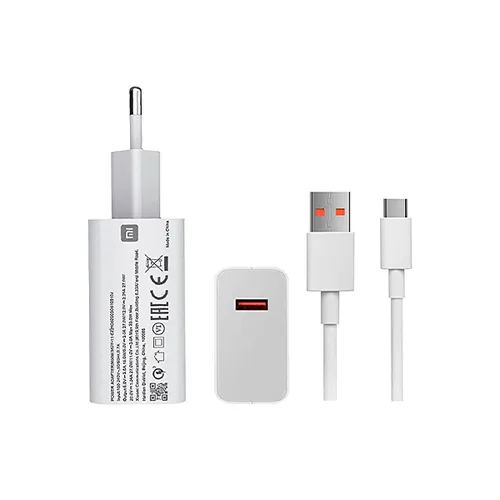 Xiaomi Redmi 33W Type-C Wall Charger with USB to Type-C Cable