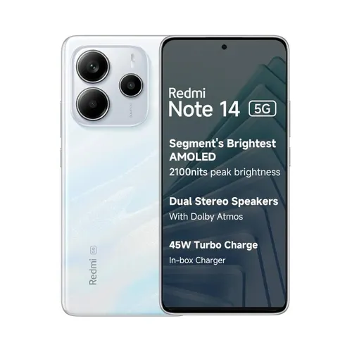 Xiaomi Redmi Note 14 5G 6GB RAM 128GB Genxt warranty