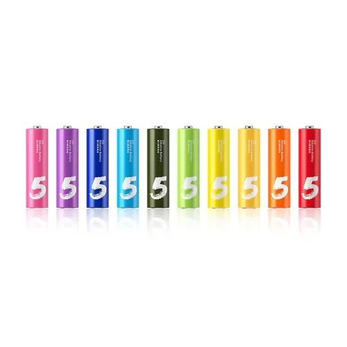 Xiaomi Z15 AA Alkaline Rainbow Heavy Duty Battery 10pcs