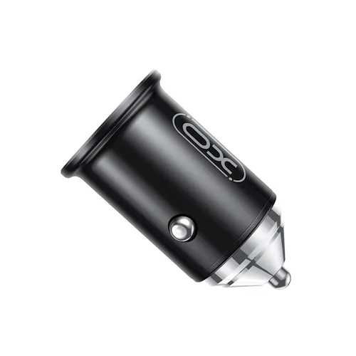 XO car charger CC43 PD QC 3.0 45W 1 USB 1 USB-C black