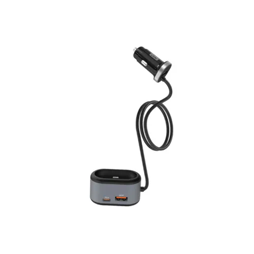 XO CC29 35W 4 in 1 Multifunctional Car Charger for Mobile Phones and Earpods