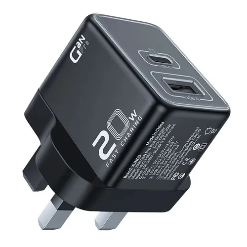 XUNDO GAN 20W FAST CHARGER 20WPD+USB QC3.0