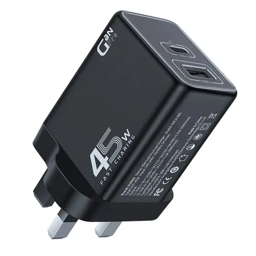 XUNDO GAN FAST CHARGER 45W PD +USB QC3.0