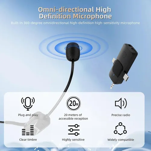 YANAMI GF13 3 in 1 Wireless Microphone