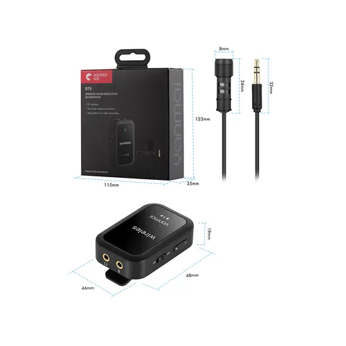 Yanmai BT8 Wireless Noise Reduction Microphone