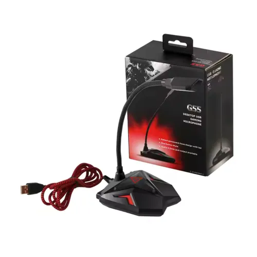 Yanmai G55 Capacitive USB Gaming Microphone With LED Indicator