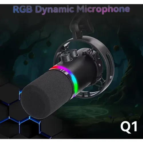 YANMAI Q1 Boom Arm Podcast Microphone