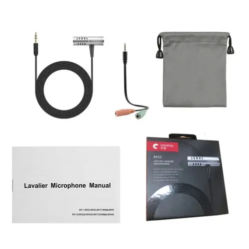 Yanmai R933 Professional Clip-On Lavalier Microphone