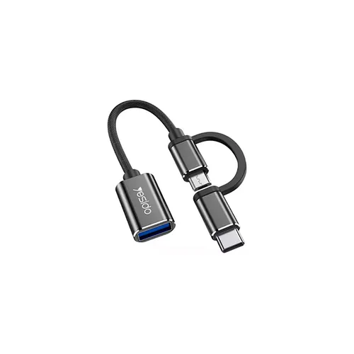 Yesido GS02 2-in-1 OTG Adapter
